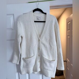 Banana Republic Women's Ivory Cardigan